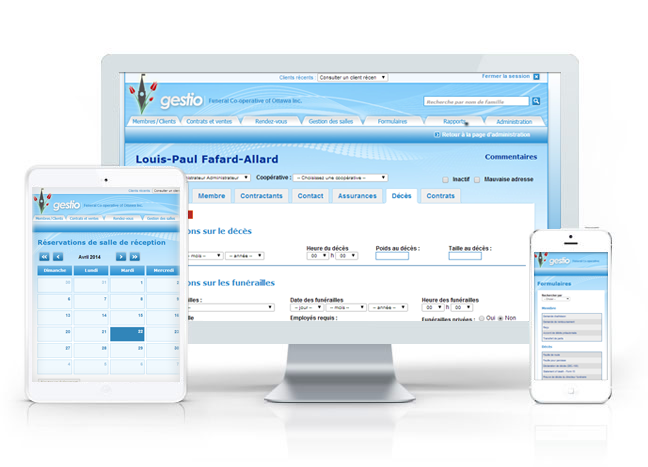 Gestio - Logiciel de gestion pour maison funéraire